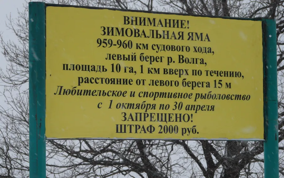 Минлесхоз напоминает нижегородцам о запрете рыболовства на зимовальных ямах